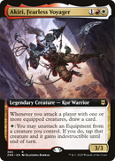 {R} Akiri, Fearless Voyager (Extended Art) [Zendikar Rising][ZNR 365]
