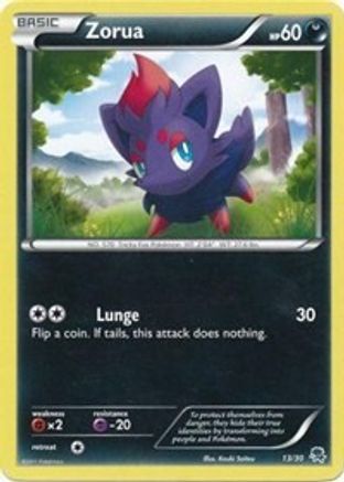 [PKM] Zorua (13/30) [Black & White: Trainer Kit - Zoroark]