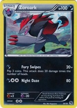 [PKM] Zoroark (30/30) [Black & White: Trainer Kit - Zoroark]