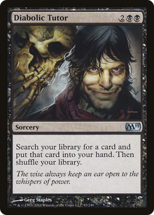 {C} Diabolic Tutor [Magic 2011][M11 093]