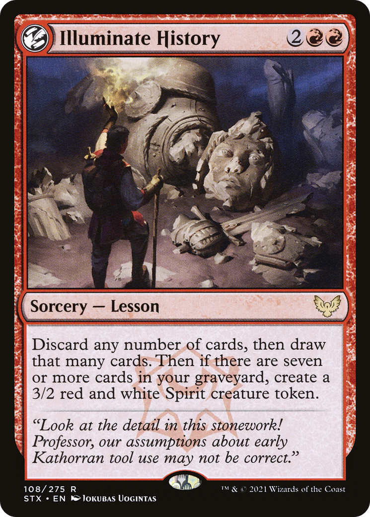 {R} Illuminate History [Strixhaven: School of Mages][STX 108]