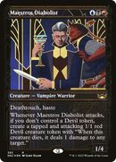 {R} Maestros Diabolist (Showcase Golden Age Gilded Foil) [Streets of New Capenna][SNC 383]