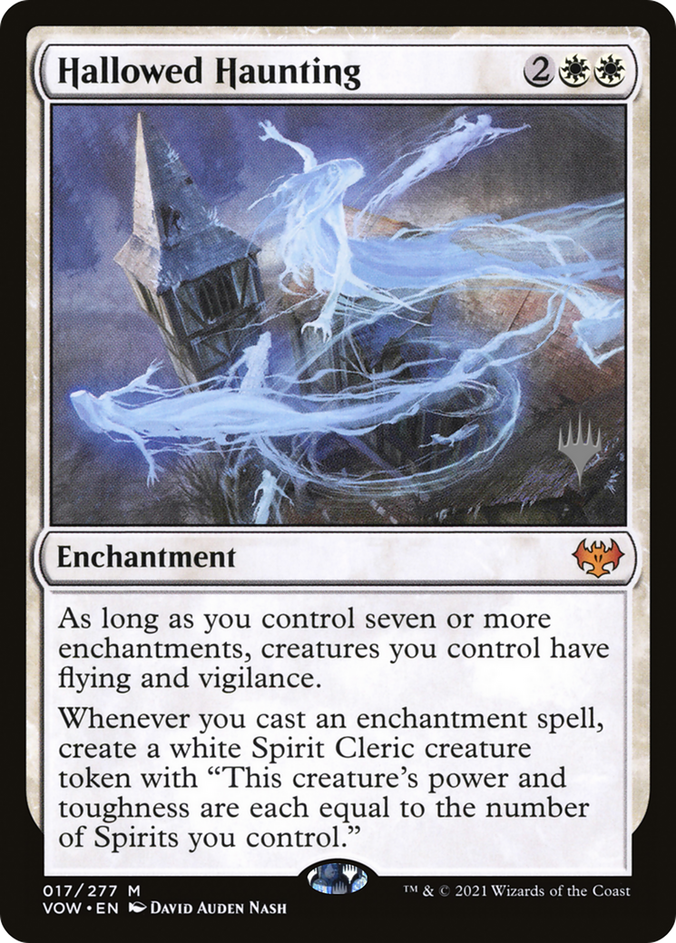 {R} Hallowed Haunting [The Brothers' War: Promo Pack][PP BRO 017]