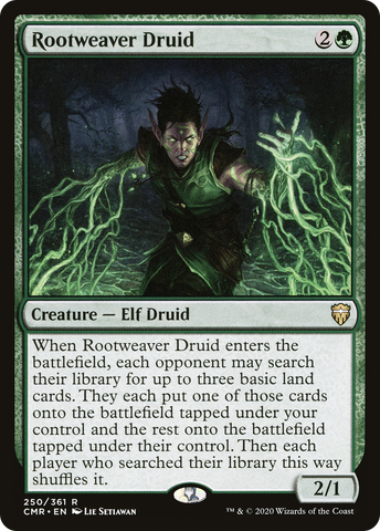 {R} Rootweaver Druid [Commander Legends][CMR 250]