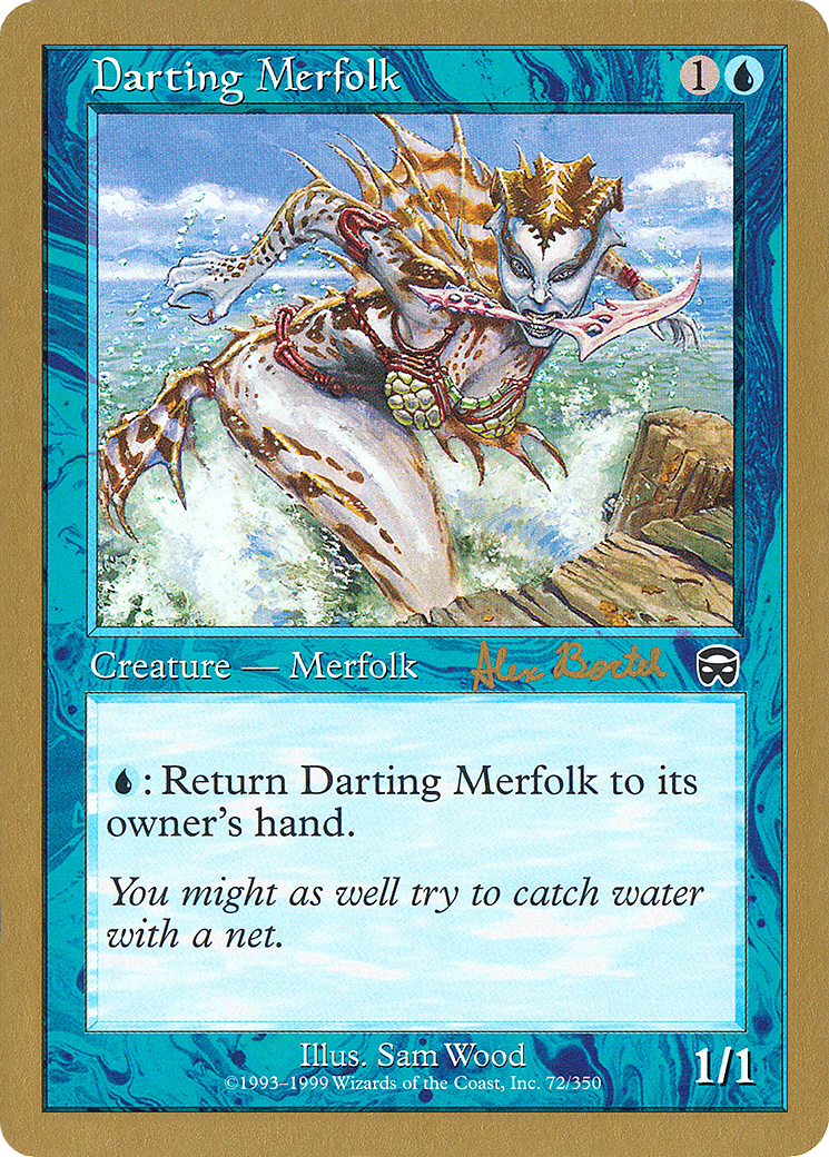 {C} Darting Merfolk (Alex Borteh) [World Championship Decks 2001][GB WC01 AB72]
