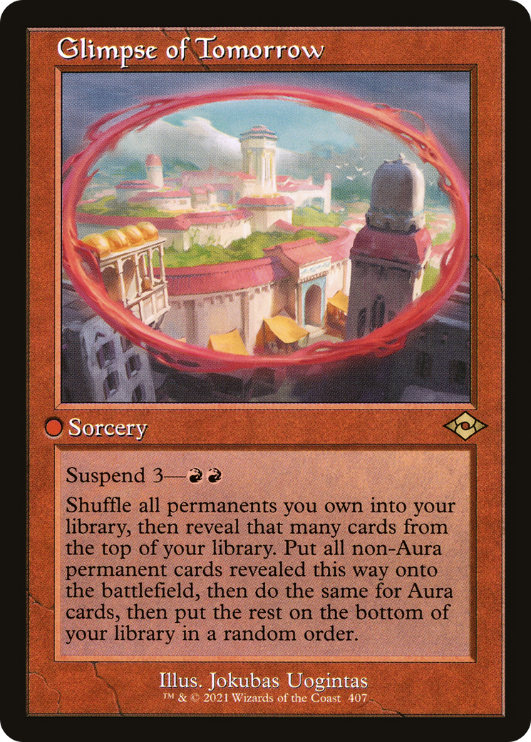 {R} Glimpse of Tomorrow (Retro Frame) [Modern Horizons 2] [MH2 407]