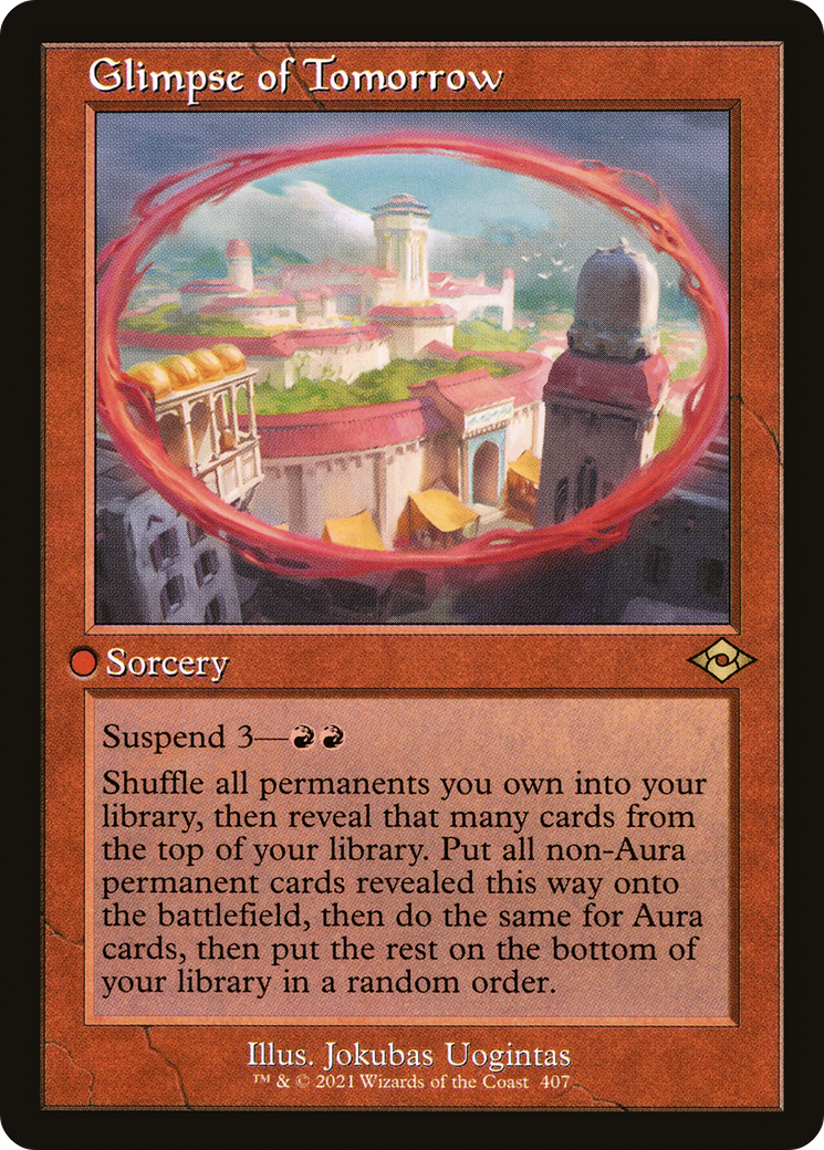 {R} Glimpse of Tomorrow (Retro) [Modern Horizons 2][MH2 407]