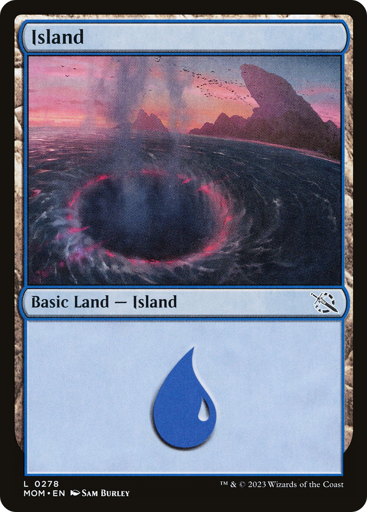 {B} Island (278) [March of the Machine][MOM 278]