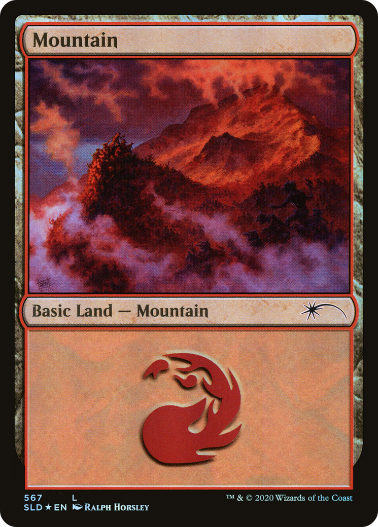 {B}[SLD 567] Mountain (Goblins) (567) [Secret Lair Drop Promos]
