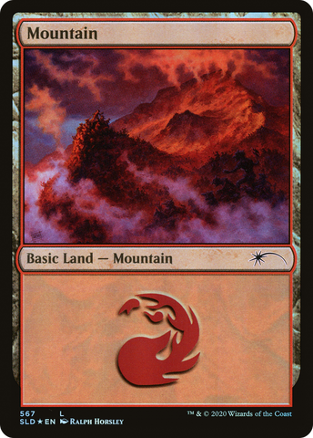 {B}[SLD 567] Mountain (Goblins) (567) [Secret Lair Drop Promos]