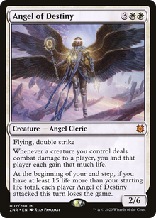 {R} Angel of Destiny [Zendikar Rising][ZNR 002]