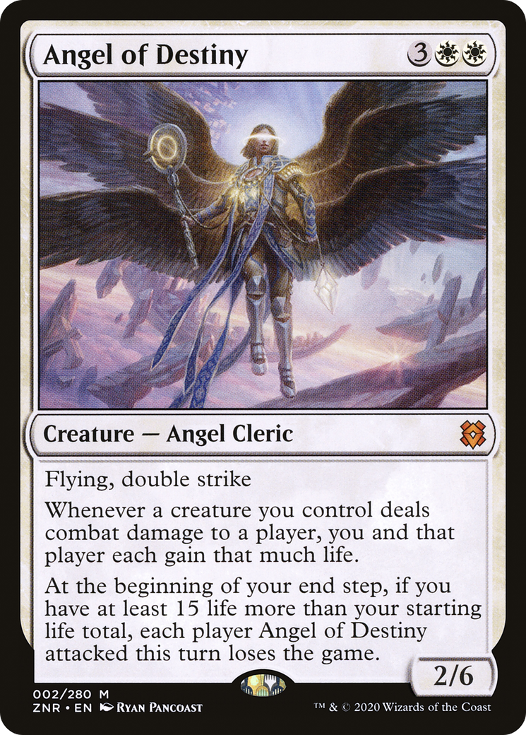 {R} Angel of Destiny [Zendikar Rising][ZNR 002]
