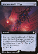 {R} Machine God's Effigy (Extended Art) [The Brothers' War Commander][BRC 063]
