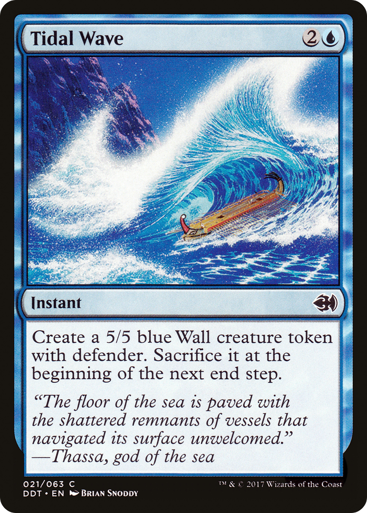 {C} Tidal Wave [Duel Decks: Merfolk vs. Goblins][DDT 021]