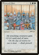 {C} Army of Allah (Light Mana Cost) [Arabian Nights][LT ARN 002]