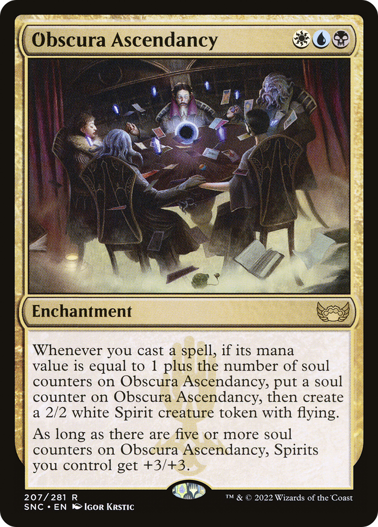 {R} Obscura Ascendancy [Streets of New Capenna][SNC 207]