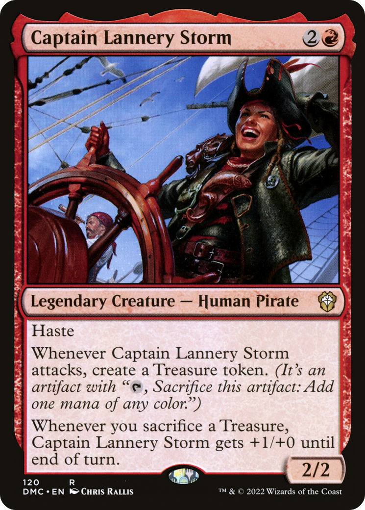 {R} Captain Lannery Storm [Dominaria United Commander][DMC 120]