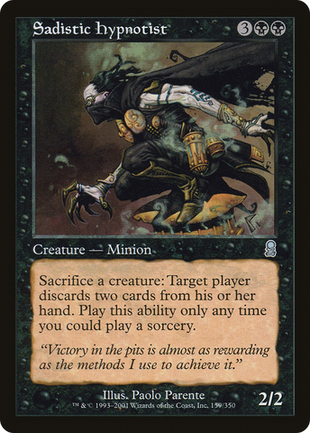 {C} Sadistic Hypnotist [Odyssey][ODY 159]