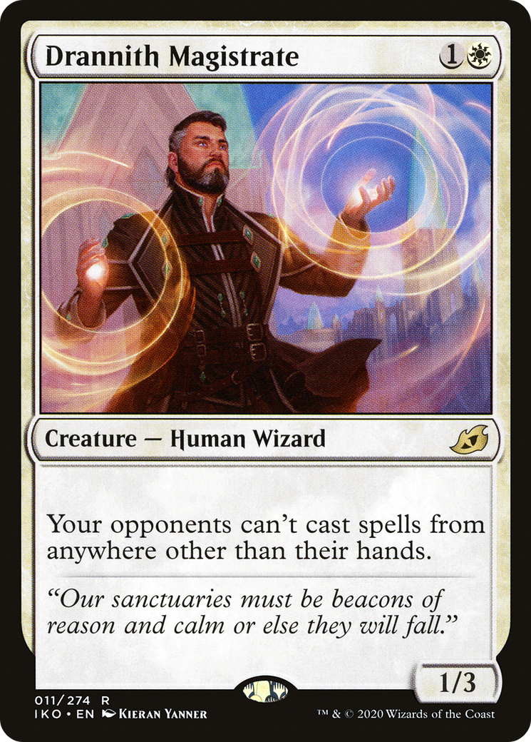 {R} Drannith Magistrate [Ikoria: Lair of Behemoths][IKO 011]