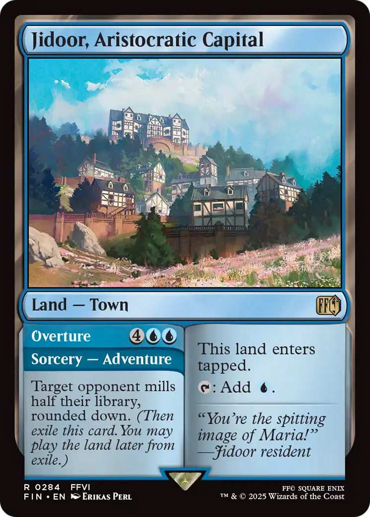 {@R} Jidoor, Aristocratic Capital // Overture [FINAL FANTASY][FIN 284]