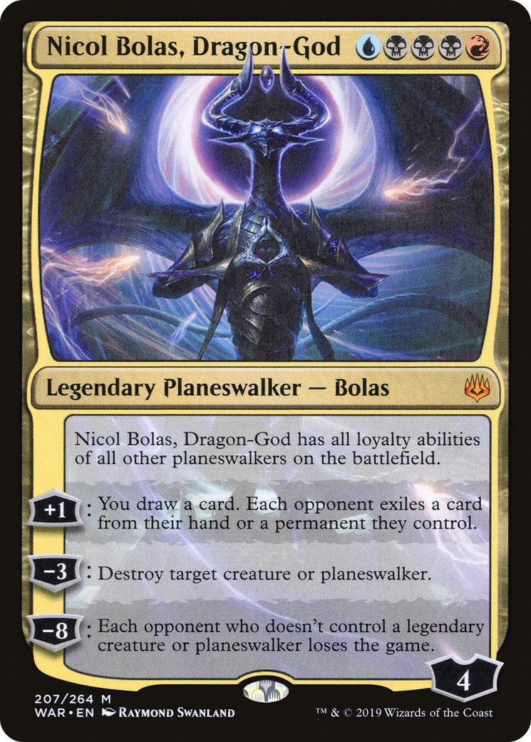 {R} Nicol Bolas, Dragon-God [War of the Spark][WAR 207]