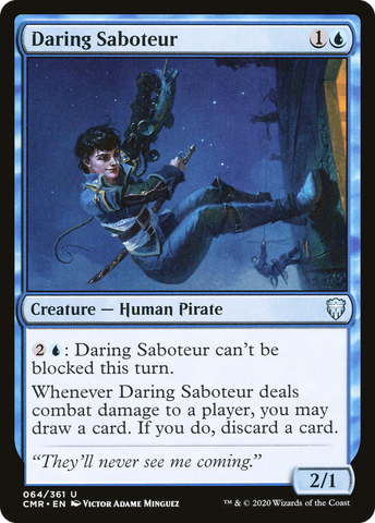 {C} Daring Saboteur [Commander Legends][CMR 064]
