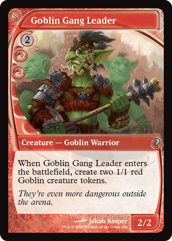{C} Goblin Gang Leader (Future Sight) [Mystery Booster 2][MB2 144]