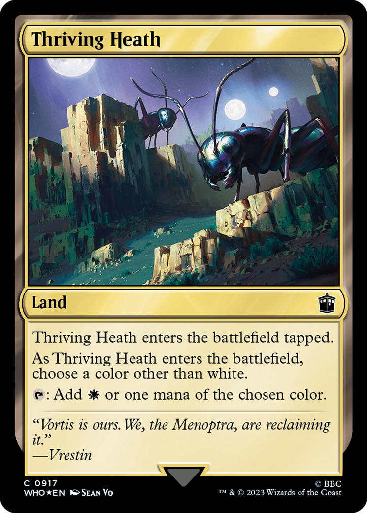 {C} Thriving Heath (Surge Foil) [Doctor Who][WHO 917]
