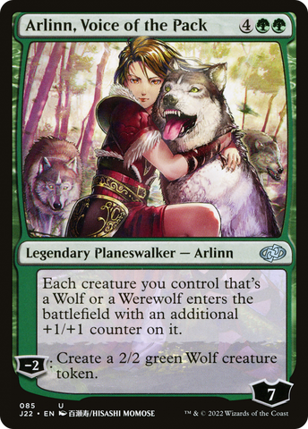 {C} Arlinn, Voice of the Pack [Jumpstart 2022][J22 085]