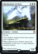 {R} Harmonious Archon [Throne of Eldraine Prerelease Promos][PR ELD 017]