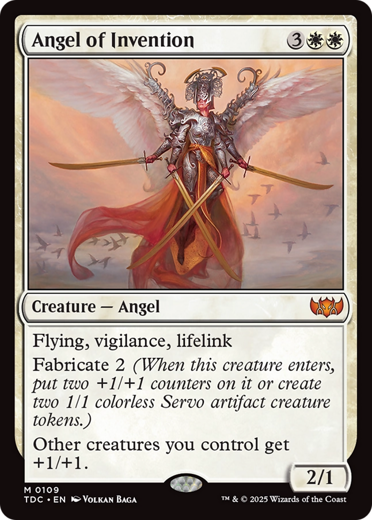 {R} Angel of Invention [Tarkir: Dragonstorm Commander][TDC 109]