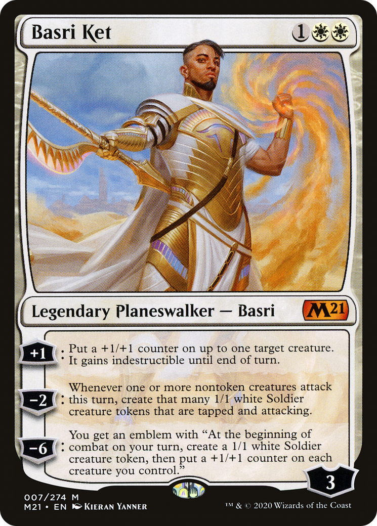 {R} Basri Ket [Core Set 2021][M21 007] - Misty Mountain Games