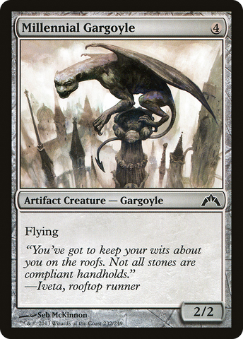 {C} Millennial Gargoyle [Gatecrash][GTC 232]