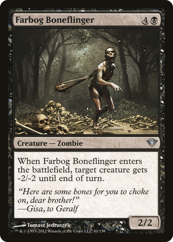 {C} Farbog Boneflinger [Dark Ascension][DKA 061]