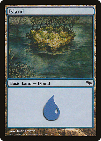 {B}[SHM 286] Island (286) [Shadowmoor]