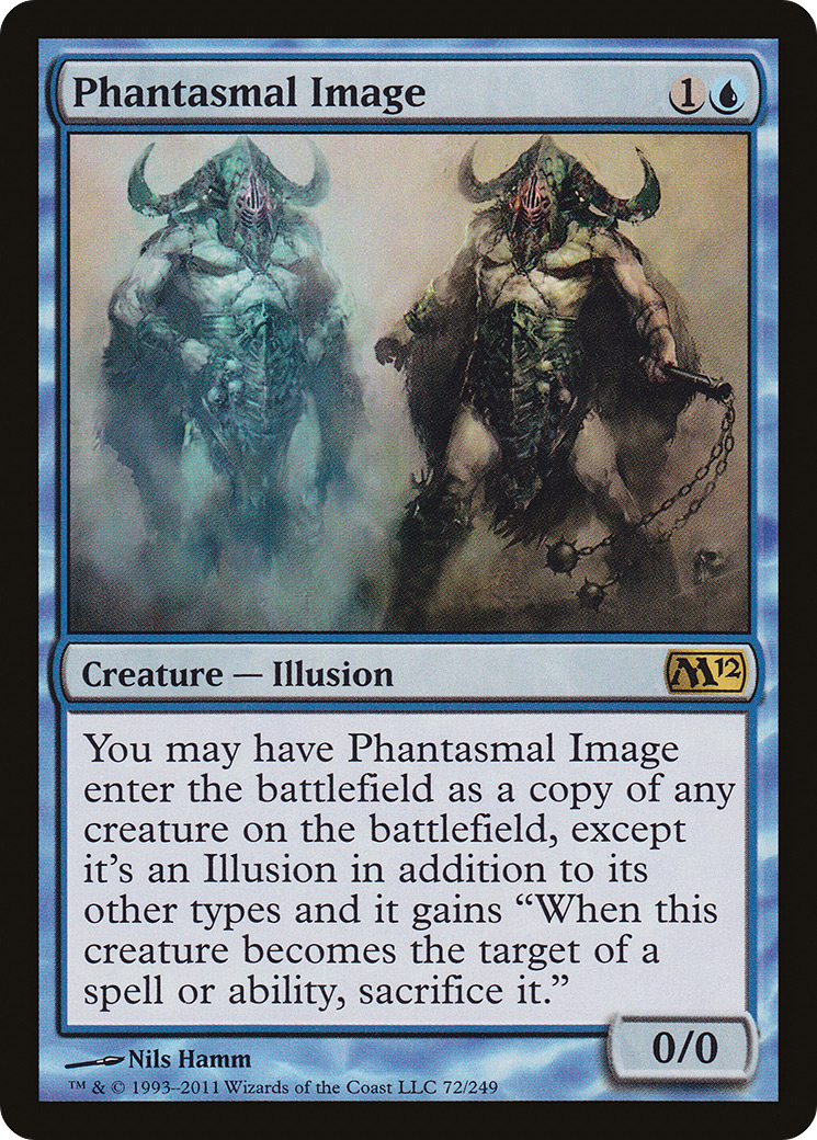 {R} Phantasmal Image [Magic 2012][M12 072]