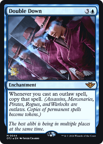 {@R} Double Down [Outlaws of Thunder Junction Prerelease Promos][PR OTJ 044]