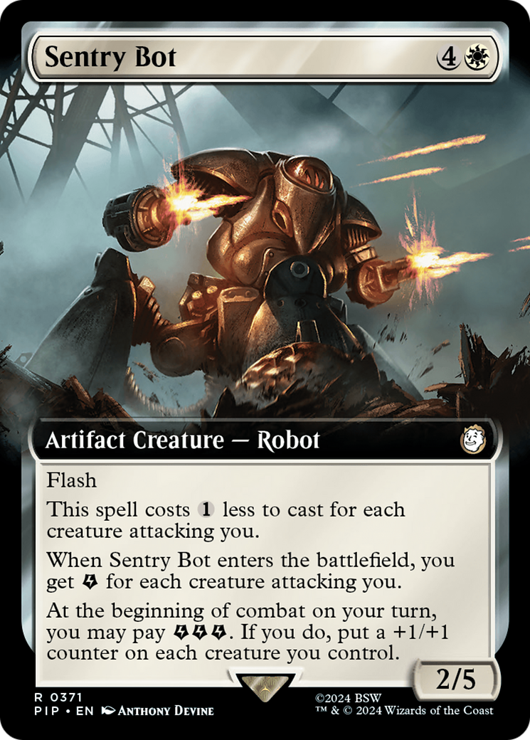 {R} Sentry Bot (Extended Art) [Fallout][PIP 371]
