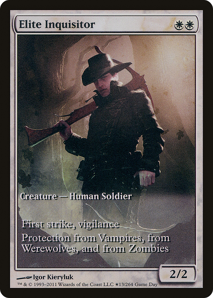 {R} Elite Inquisitor (Game Day) [Innistrad Promos][PA ISD 013] - Misty Mountain Games