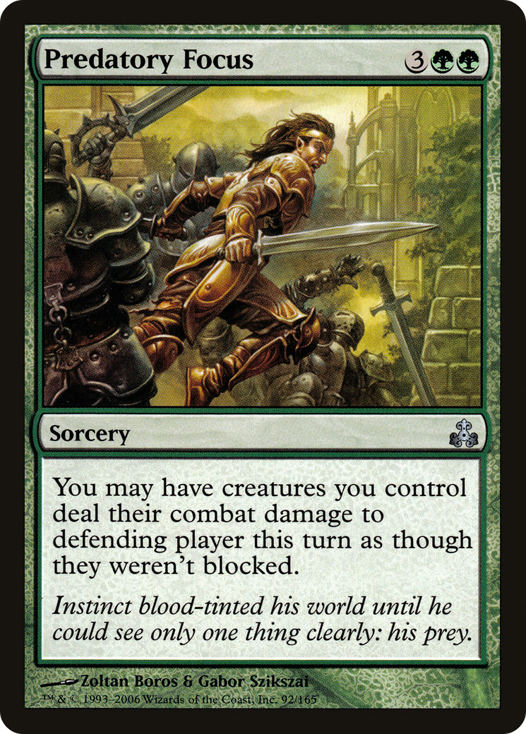 {C} Predatory Focus [Guildpact][GPT 092]