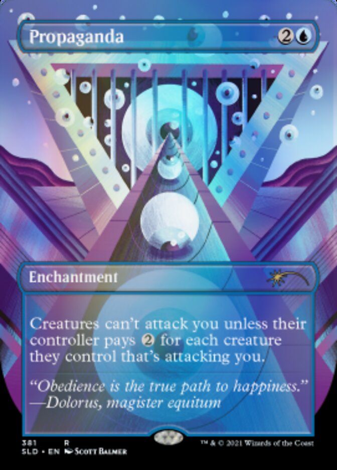 {R} Propaganda // Propaganda (Borderless) [Secret Lair Drop Series][SLD 381]