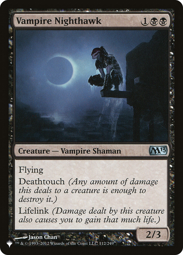 {@@LIST} Vampire Nighthawk [LIST 112]