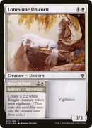 {C} Lonesome Unicorn // Rider in Need [Throne of Eldraine][ELD 021]