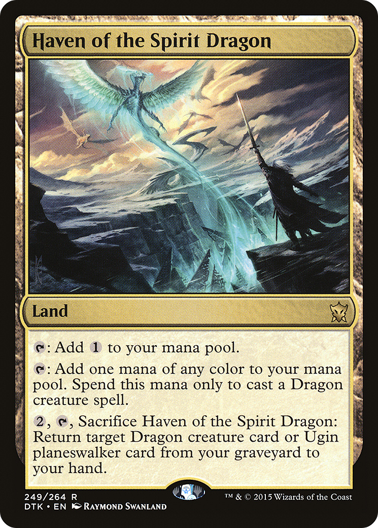 {R} Haven of the Spirit Dragon [Dragons of Tarkir][DTK 249] - Misty Mountain Games