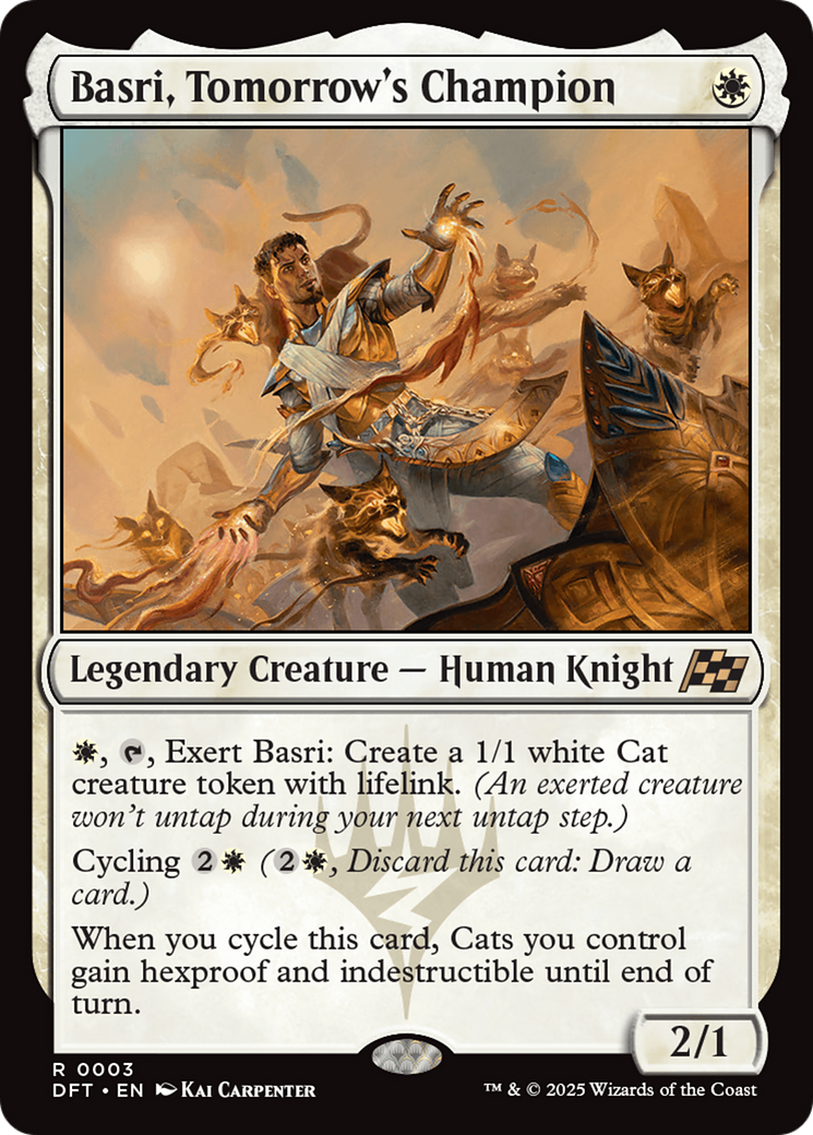 {@R} Basri, Tomorrow's Champion [Aetherdrift][DFT 003]