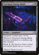 {C} Enormous Energy Blade [Kamigawa: Neon Dynasty][NEO 096]