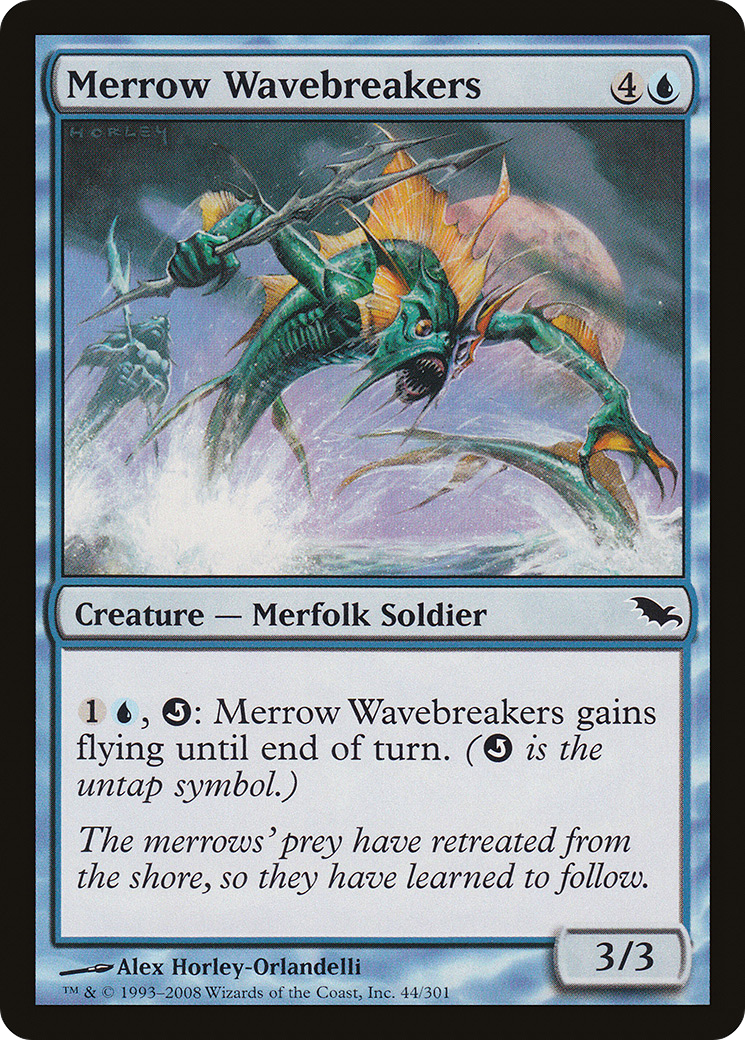 {C} Merrow Wavebreakers [Shadowmoor][SHM 044]
