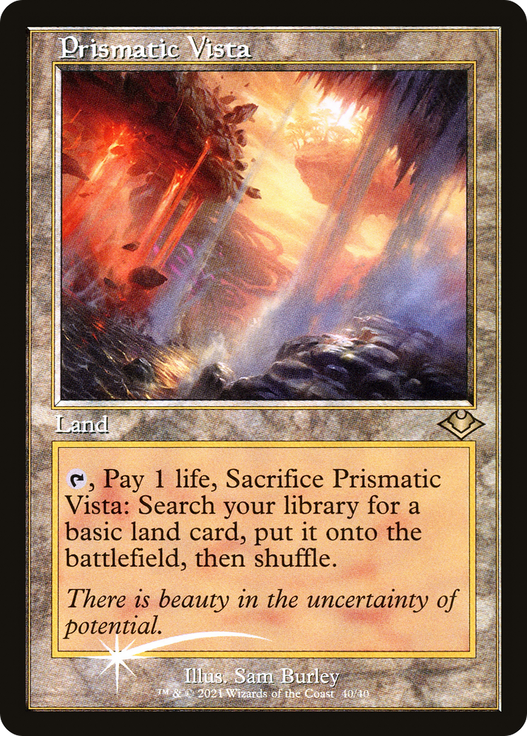 {R} Prismatic Vista (Retro) [Modern Horizons 2][RF MH1 040]