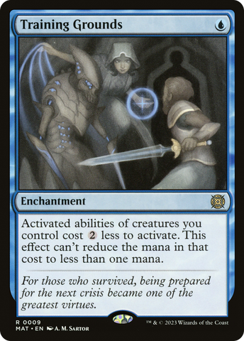 {R} Training Grounds [March of the Machine: The Aftermath][MAT 009]