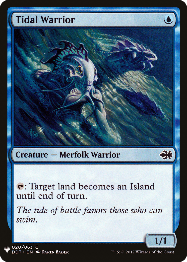 {C} Tidal Warrior [Mystery Booster][LS DDT 020]